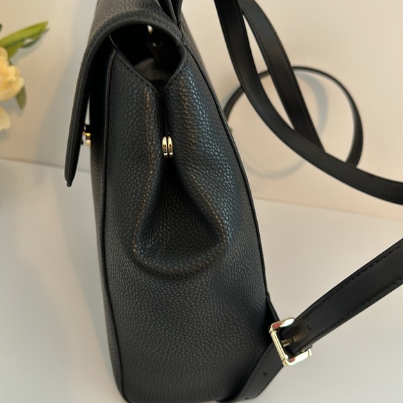 MICHAEL KORS MD BLACK PEBBLED LEATHER BACKPACK
"FREYA" NWT - Picture 7 of 14